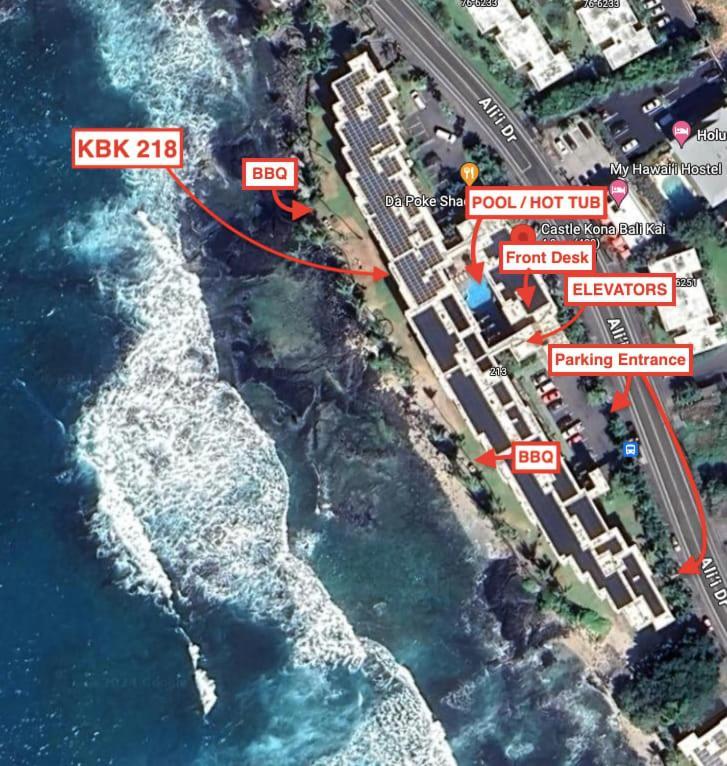 Oceanfront 1 Bedroom 2 Bathroom With Large Lanai - Kona Bali Kai 218 Kailua-Kona Zewnętrze zdjęcie